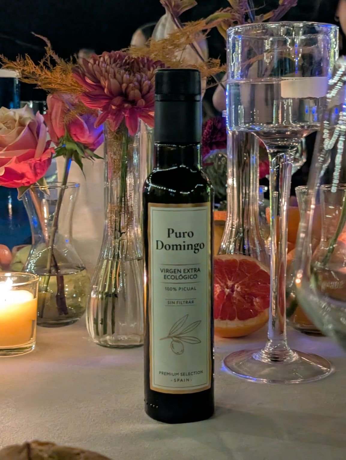 Puro Domingo - Aceite de Oliva Virgen Extra Ecológico
