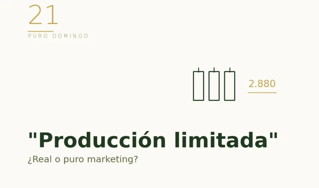 Ilustración de botellas numeradas: qué significa producción limitada