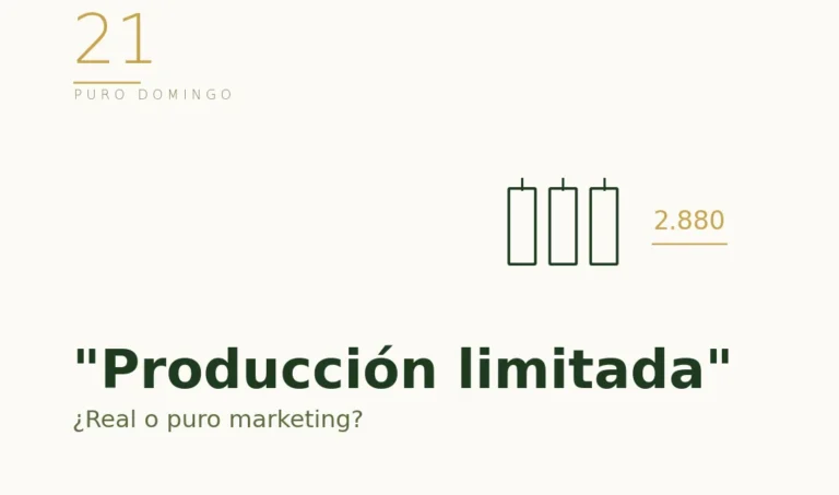 Ilustración de botellas numeradas: qué significa producción limitada