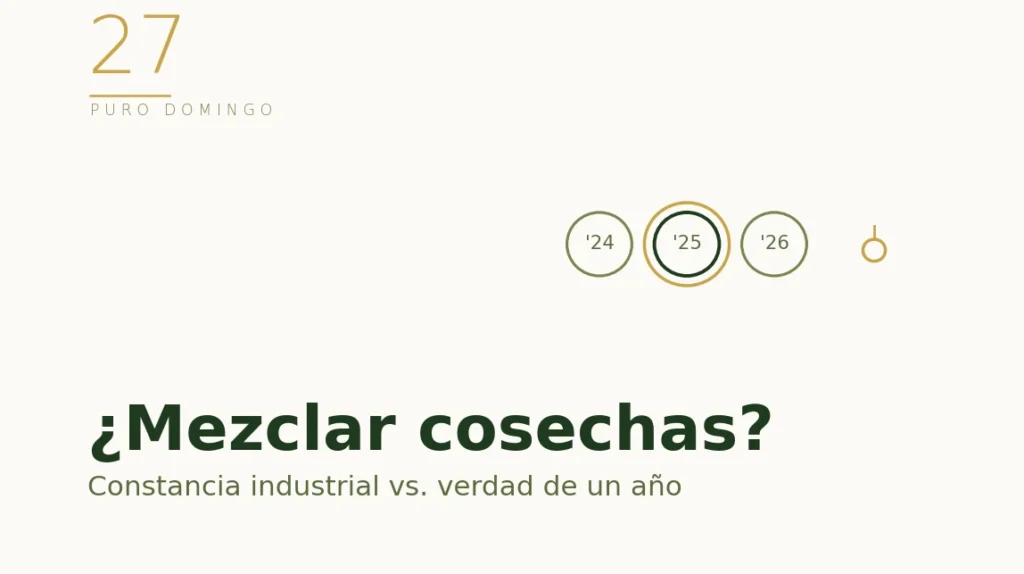 Ilustración: mezclar cosechas de aceite frente a una sola cosecha